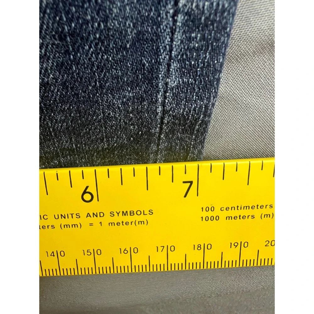 American Eagle Jeans Mens 31x30 Extreme Flex Dark Wash Distressed Ripped Blue